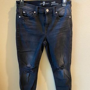 Seven for All Mankind Gwenevere Ripped Skinny Jean